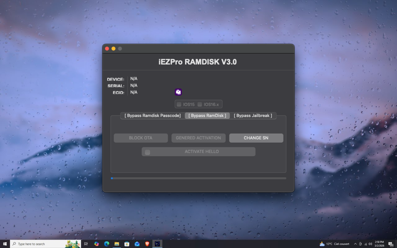 iEZPro Ramdisk Mac