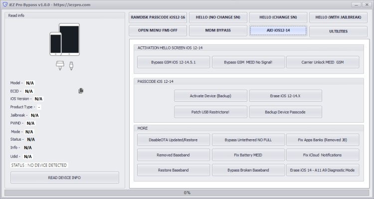 iEZPro Bypass Tool