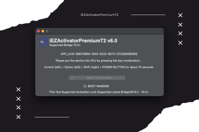 iEZActivatorPremiumT2 V6.3 Mac Tool Supported Latest BridgeOS 9.2 - 10.2+