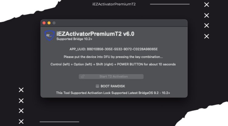 iEZActivatorPremiumT2 V6.3 Mac Tool Supported Latest BridgeOS 9.2 - 10.2+