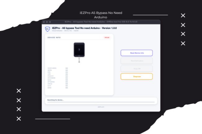 iEZPro A5 Bypass No Need Arduino [Mac Tool] Free Tool